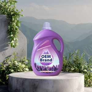 Líquido de Lavandería para Bebés Azul OEM |   Sin Productos Químicos Agresivos |   Empaque Seguro e Hipoalergénico de 3 kg |   Potencia de Limpieza Suave de Marca Privada - Product Image 1