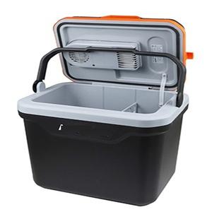 Enfriador y calentador eléctrico para automóvil, capacidad de 26 cuartos, enfriador termoeléctrico sin hielo para viajes, camping, vehículos, camiones, hogar - Product Image 1