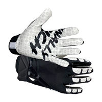 Guantes de Fútbol Americano Unisex de Alta Calidad, Transpirables, con Logotipo Personalizado, Clásicos, Portátiles, Resistentes al Agua, Duraderos, Equipamiento Deportivo
