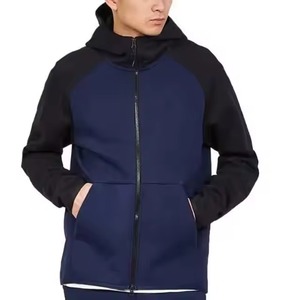 High Quality Men Winter Casual Hoodies Fleece Fabric Customizable Colors & Logo Private Label Embroidery Competitive Price - Product Image 1