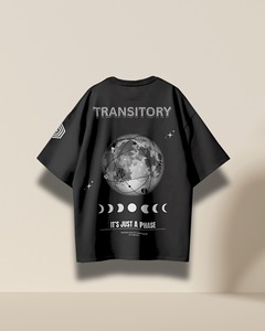 T-shirt de sueur en éponge française 100% coton pour hommes 300 GSM poids lourd surdimensionné pour le confort et le style - Product Image 5
