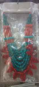 Collares bohemios de hueso de búfalo, joyería de cuerno artificial hecha a mano geométrica India a la moda, joyería Bohemia, joyería Bohemia, tipo buey - Product Image 4