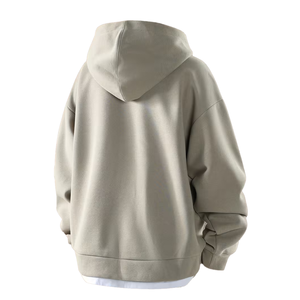 2026 New Arrival <b>Men's</b> Hooded 100% Cotton Breathable Wholesale Price Pullover Fashion V Neck <b>Men</b> <b>Hoodie</b> For Sale - Product Image 2