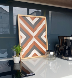 Bandeja DE SERVICIO DE MADERA personalizable de Estilo Vintage para decoración de mesa de centro para uso en la sala de estar - Product Image 2