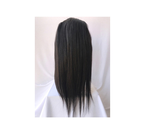 Calidad superlativa brasileña 22 pulgadas cutícula alineada sedoso recto encaje completo extensión de cabello humano peluca a precio inmejorable - Product Image 1