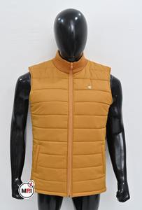 Chaleco acolchado de burbujas con cremallera de alta calidad Unisex, chaleco calefactable de invierno para hombre y mujer de dos tonos dorados nuevos para caza - Product Image 5