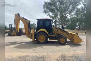 Buy Fairly Used CAT432 Backhoe Loader Tractor with Front Loader Gearbox Pump Motor & Engine-11000KG 4001-6000 Hours - Product Image 2