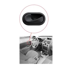 Manija Interior de Apertura Lateral Izquierda Negra para Renault Megane 2 y Kangoo de 3 Puertas - 8200028487 - Product Image 3