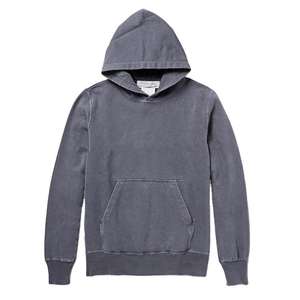 Sudaderas con capucha desgastadas lavadas con ácido de gran tamaño personalizadas de buena tela, sudaderas con capucha Vintage de gran tamaño rasgadas para hombres, venta al por mayor, peso pesado - Product Image 6