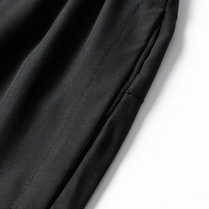 Conjuntos Casuales de Verano para Hombre de 2 Piezas, Camiseta de Manga Corta Transpirable de Punto con Spandex/Algodón, Pantalones Cortos de Compresión Sólidos, Ecológicos - Product Image 6