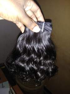 Cuticule alignée cheveux crus Indian Temple Raw 100% Remy Extensions de cheveux humains vierges vendeur naturel cheveux d'Inde - Product Image 6