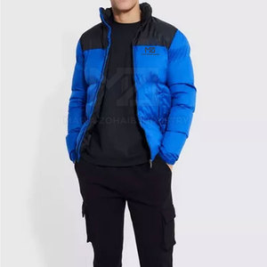 Chaquetas de Nylon Personalizadas para Hombre, Estilo Puffer, Cuello Alto, Ecológicas, Impermeables, Transpirables, Precio al por Mayor, Mangas Largas en Venta - Product Image 1
