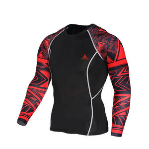 Top Quality Design <b>Compression</b> <b>Shirt</b> And Pant Set Wholesale Price Two Piece <b>Compression</b> Set - Product Image 2