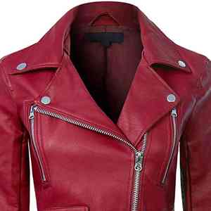 Nouvelle veste en cuir confortable pour femmes, tendance streetwear, en cuir de mouton véritable - Product Image 2