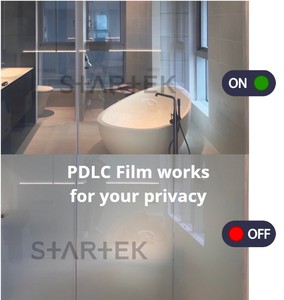 STARTEK Self-Adhesive PDLC Smart Film for Bathroom Privacy Glass Door - Product Image 3