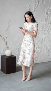 Mono de niña de flores para mujer y mono elegante vestido para ocasiones especiales - Product Image 3