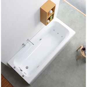 Elsa Rectangular Hydromassage <b>Bathtub</b> Premium <b>Whirlpool</b> Experience - Product Image 2