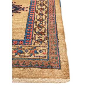 Alfombra de Lana Anudada a Mano Kiaan Paem-12 Verde, Diseño Geométrico de Gran Tamaño para Uso Doméstico, para Sala de Estar o Pasillo - Product Image 4