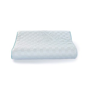 Almohada ergonómica moderna de látex con patrón geométrico de espuma viscoelástica para cuello Cervical, tela fresca helada, fabricante de Vietnam, almohadas de cama - Product Image 1
