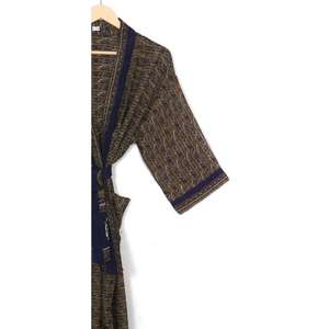 Kimono de seda Floral Vintage para mujer, ropa de dormir de punto, bata de casa, ropa de playa, cubierta de Bikini, ropa de baño para verano y otoño - Product Image 5