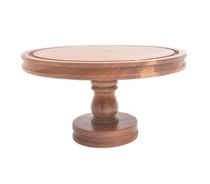 แท่นวางเค้กสำหรับการเฉลิมฉลองวันเกิดถาดโชว์ขนมอบทำจากไม้เป็นมิตรต่อสิ่งแวดล้อม - Product Image 1