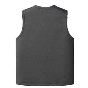 Chaleco transpirable elegante para hombre, ligero, ropa de gimnasio de verano, traje informal de secado rápido, entrenamiento al aire libre, Top transpirable - Product Image 3