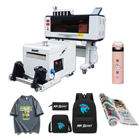 Mycolor Plotter DTF 服装打印机 3D Procolored T恤粉色 UV DTF 打印机带电机适用于棉质 110V/220V