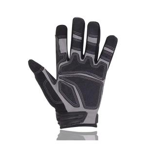 Guantes de aparejo de cuero protectores de alto impacto con puños de seguridad Opciones personalizables anticortes y resistentes al calor - Product Image 2