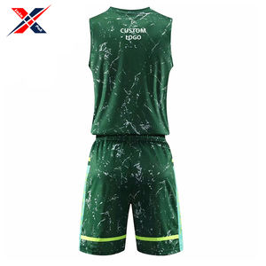 Maillots de basket-ball imprimés par sublimation de qualité supérieure, 100% polyester, unisexe, adultes, grandes tailles, séchage rapide, respirant - Product Image 4