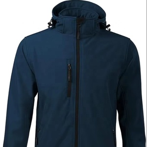 Custom Sports European Polyester Waterproof Windproof <b>Soft</b> <b>Shell</b> <b>Jacket</b> for <b>Man</b> - Product Image 6
