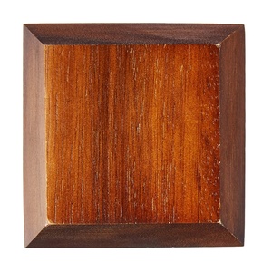 Cuenco cuadrado de madera Natural pura 100% hecho a mano y pulido para el hogar/decoración del Hotel frutas desechables/ensaladeras - Product Image 2