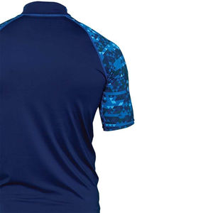 Rashguard en Spandex et Polyester Sublimé pour Adulte, Manches Courtes, Col Rond, Antibactérien, Séchage Rapide, Respirant, UPF50+, Surf, Homme - Product Image 4