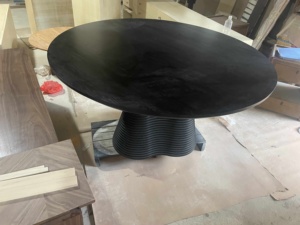 New Arrival Luxury Furniture Dining <strong>Tables</strong> Round Dining <strong>Table</strong> Set Modern <strong>Solid</strong> Ash <strong>Wood</strong> Dining <strong>Table</strong>