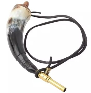 Jarra Vikinga para Beber, Novedad, Cuerno Natural de Búfalo para Café con Detalles Metálicos, Taza de Estilo Medieval - Product Image 6