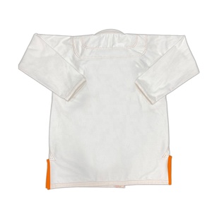 Uniforme de Jiu Jitsu Brasileño Blanco para Adultos Unisex, Kimono Premium de BJJ, 100% Algodón, Resistente para Grappling - Product Image 4