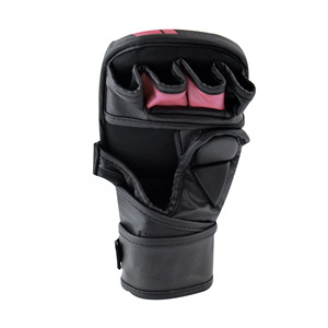 Gants de sparring MMA pour hommes de haute qualité Protection UV des mains Matériau en cuir extensible pour l'entraînement de compétition d'arts martiaux mixtes - Product Image 6