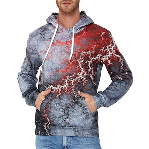 Sweat-shirts respirants pour l'entraînement, vente chaude, basiques, impression 3D, service OEM, design, sweat-shirts pour hommes, impression 3D - Product Image 2