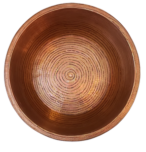 Cuenco de cobre puro para manicura 100%, cuenco de cobre para pies de Spa, terapia de masaje, ducha, olla de baño, cuenco de cobre para reposapiés - Product Image 1