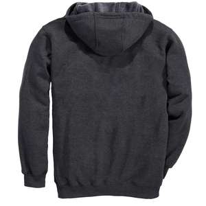 Sudadera con capucha y cremallera de algodón para hombre, de 480 GSM Sudadera ligera con cremallera, ropa de calle, Sudadera con capucha de gran tamaño - Product Image 2