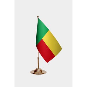 Drapeaux de bureau personnalisés Égypte, fanions imprimés numériquement en tissu polyester ou soie pour utilisation automobile - Product Image 2