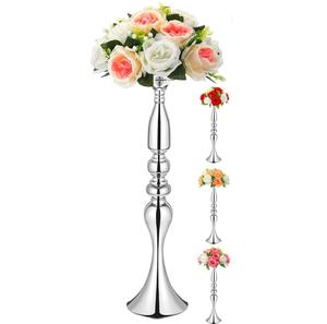 Vase de sol en métal décoration de mariage pièce maîtresse de table élégance support de fleurs affichage floral vase à fleurs pour la décoration d'événement - Product Image 6