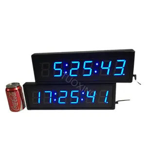 6 digit 2.3 inch Led digital countdown and small timer