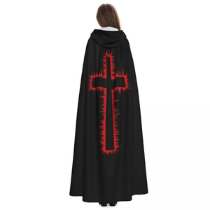 Manteau de Commanderie des Templiers de Qualité Supérieure en Gros - Couleur Personnalisée, Croix Teinte, Vêtements à Coudre, Faible MOQ, Service OEM - Product Image 4