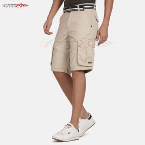 Shorts cargo décontractés pour hommes, coupe ample, 100% coton, séchage rapide, toucher doux, design de poches polyvalent, usage quotidien - Product Image 3