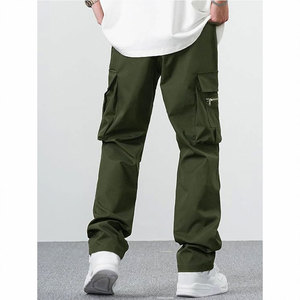 Pantalones Cargo Deportivos para Hombre, Cintura Alta, Ecológicos, Impermeables, Transpirables, con Múltiples Bolsillos, para Entrenamiento, Oferta 2024 - Product Image 6