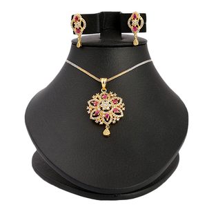Women's <b>Locket</b> Set- Golden Red - Product Image 1