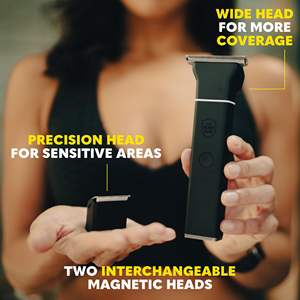 Tondeuse corporelle pour homme Manscape avec lame en céramique, rasoir pour poils du pubis et des testicules avec guides de rasage, tondeuse corporelle pratique - Product Image 5