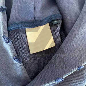 Sweat à capuche pour hommes de la meilleure qualité pull personnalisé unisexe Super produit lavé à l'acide en détresse plusieurs couleurs sweats à capuche pour hommes de qualité supérieure - Product Image 6