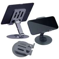 Vente chaude tout en métal étanche Flexible rotatif à 360 degrés réglable support de téléphone portable pliable universel pour bureau