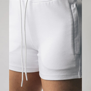 Saleh Enterprises Premium 100% Cotton Women Shorts Oversized Relaxed Fit Summer Fashion Casual Waterproof Breathable <b>Drawstring</b> - Product Image 3
